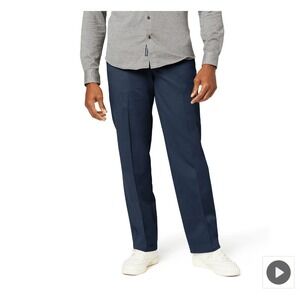 Dockers Ultimate Chino Athletic Fit Smart Flex Pants Navy 42x32